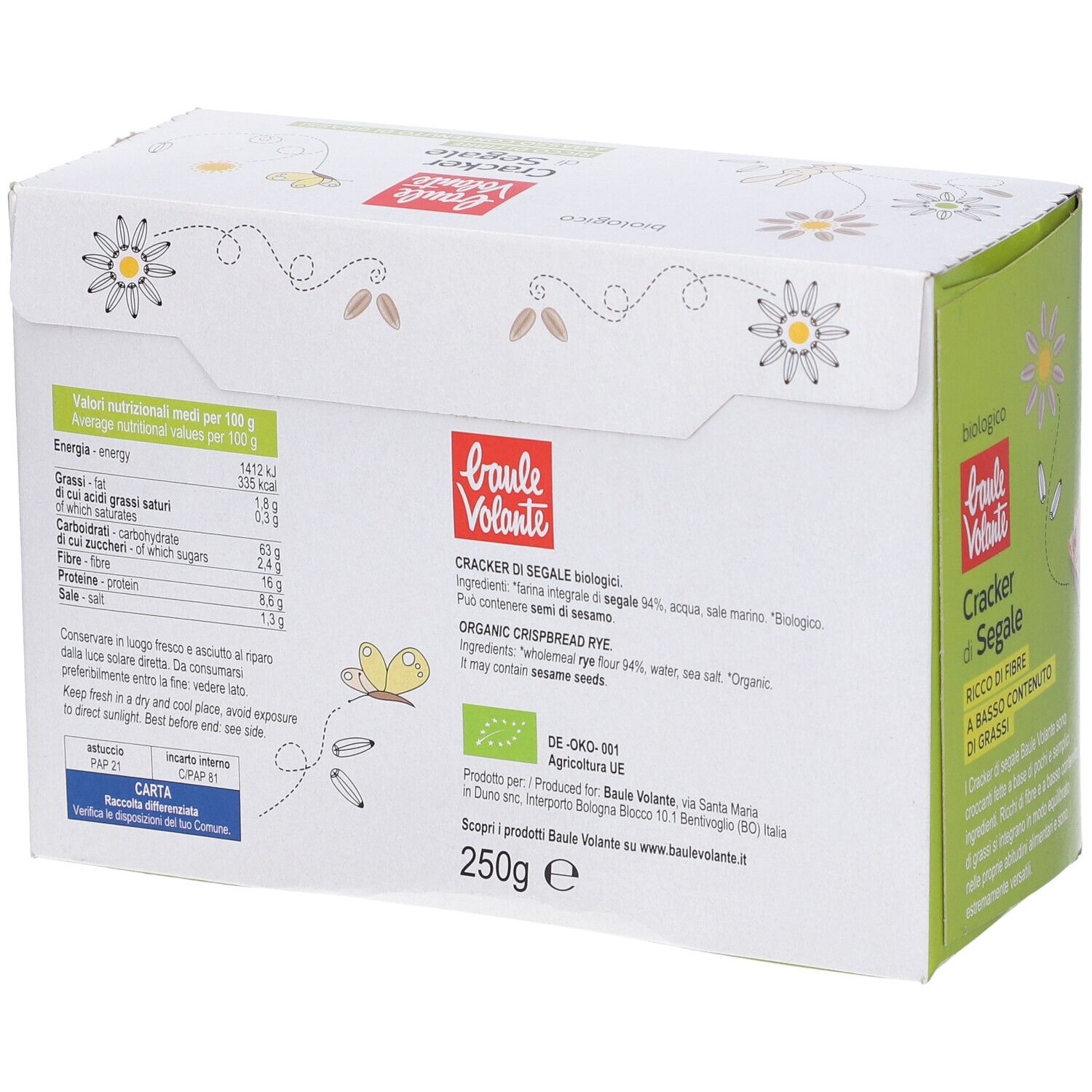 Cracker Segale 250 G