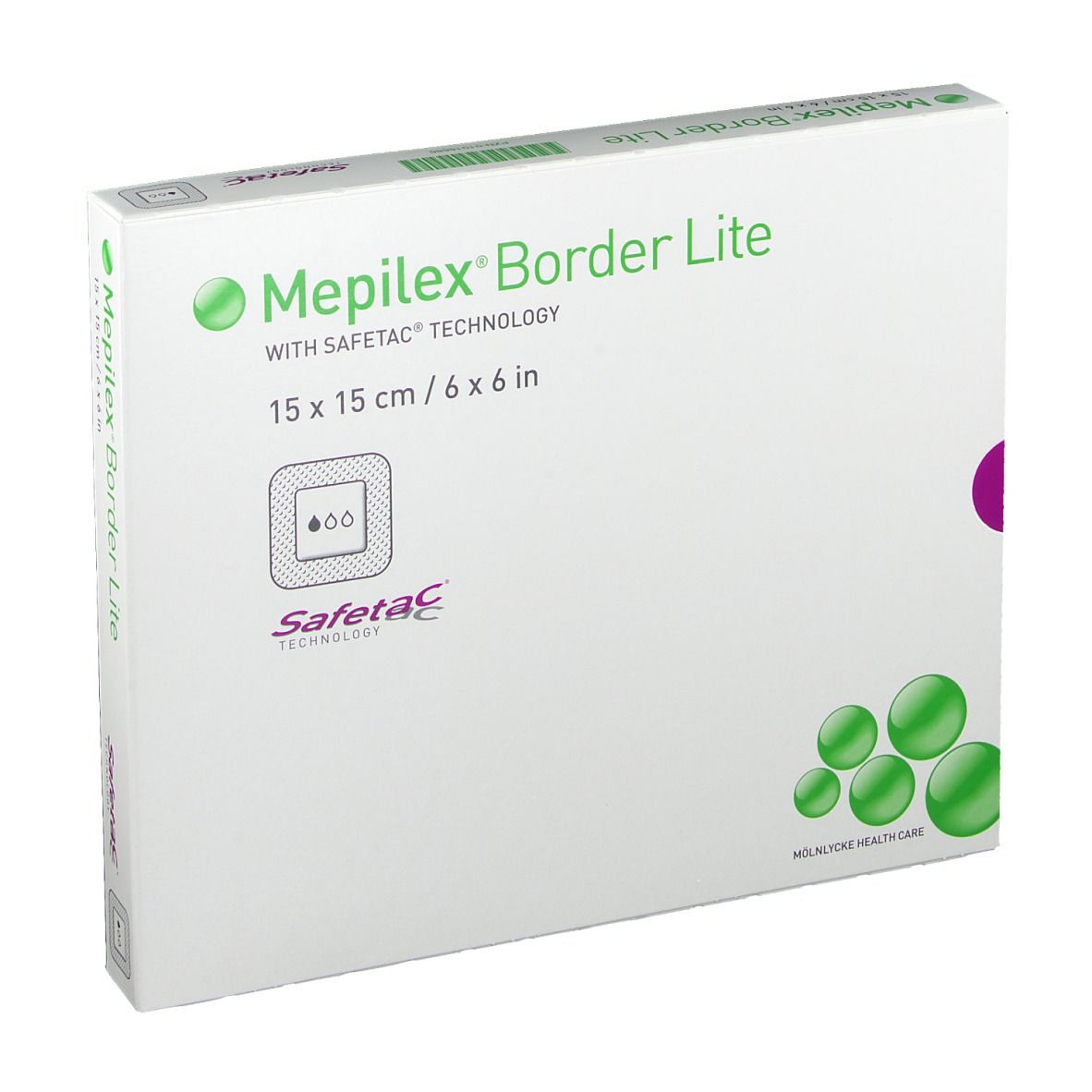 Mepilex® Border Lite 15 x 15 cm