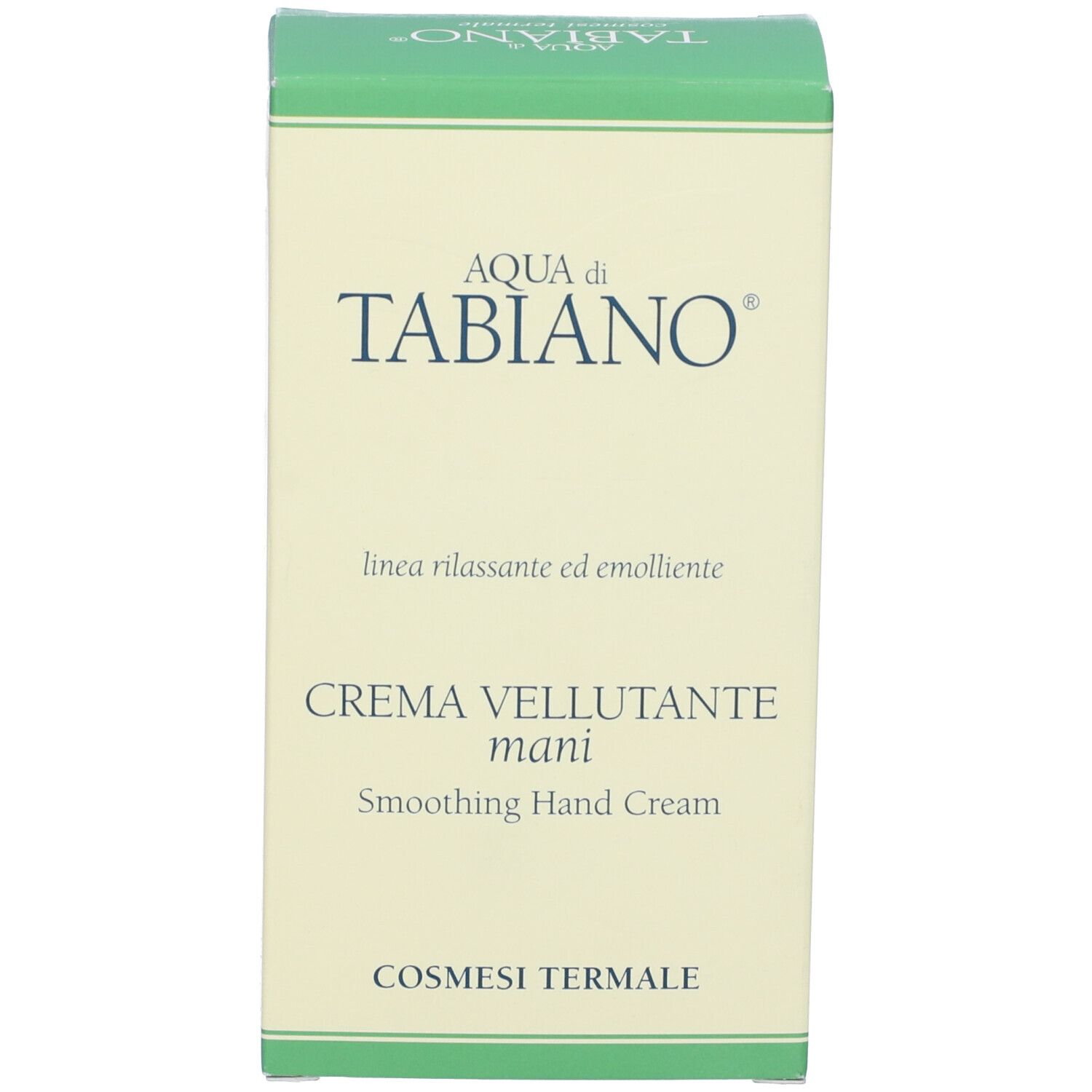 Aqua Tabiano Crema Vellutante Mani100 Ml