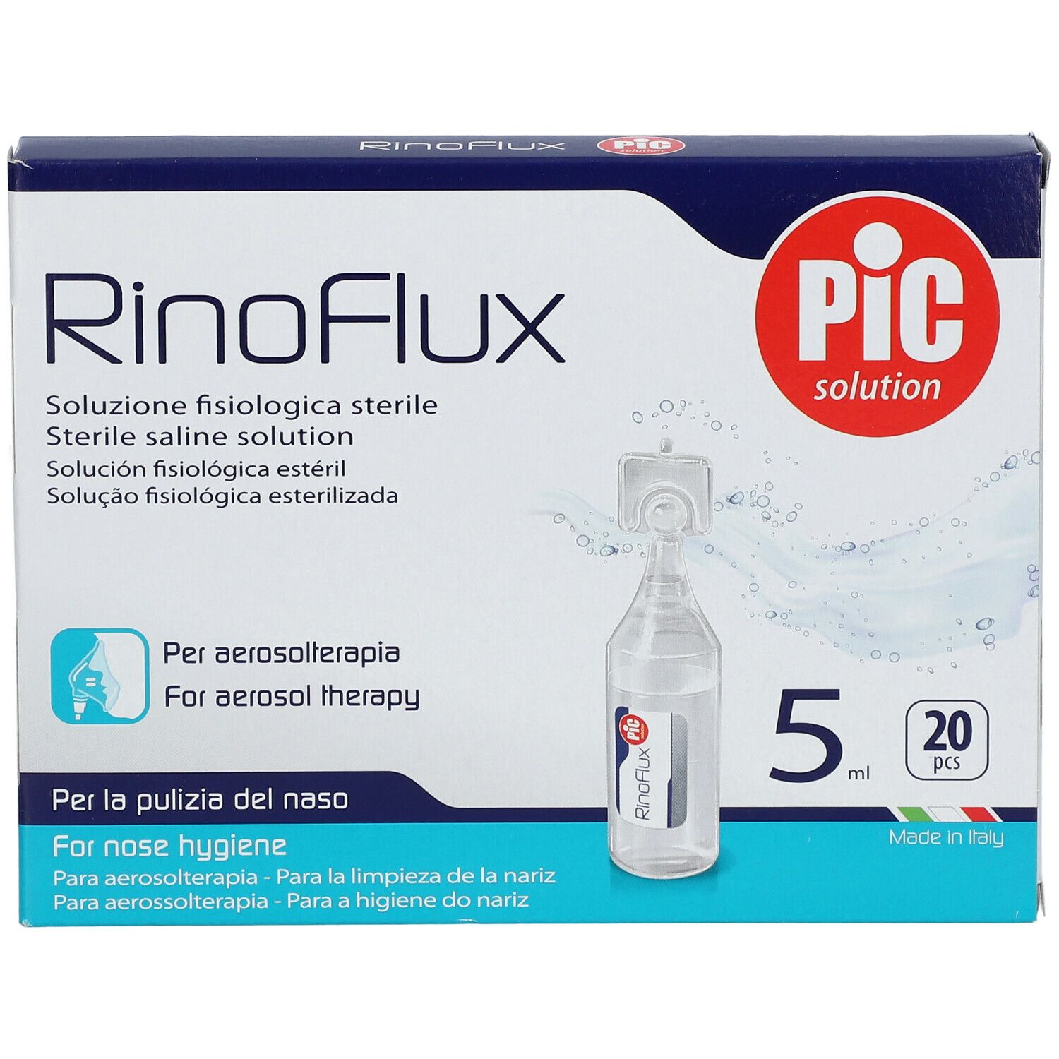 Pic Solution RinoFlux Soluzione Fisiologica