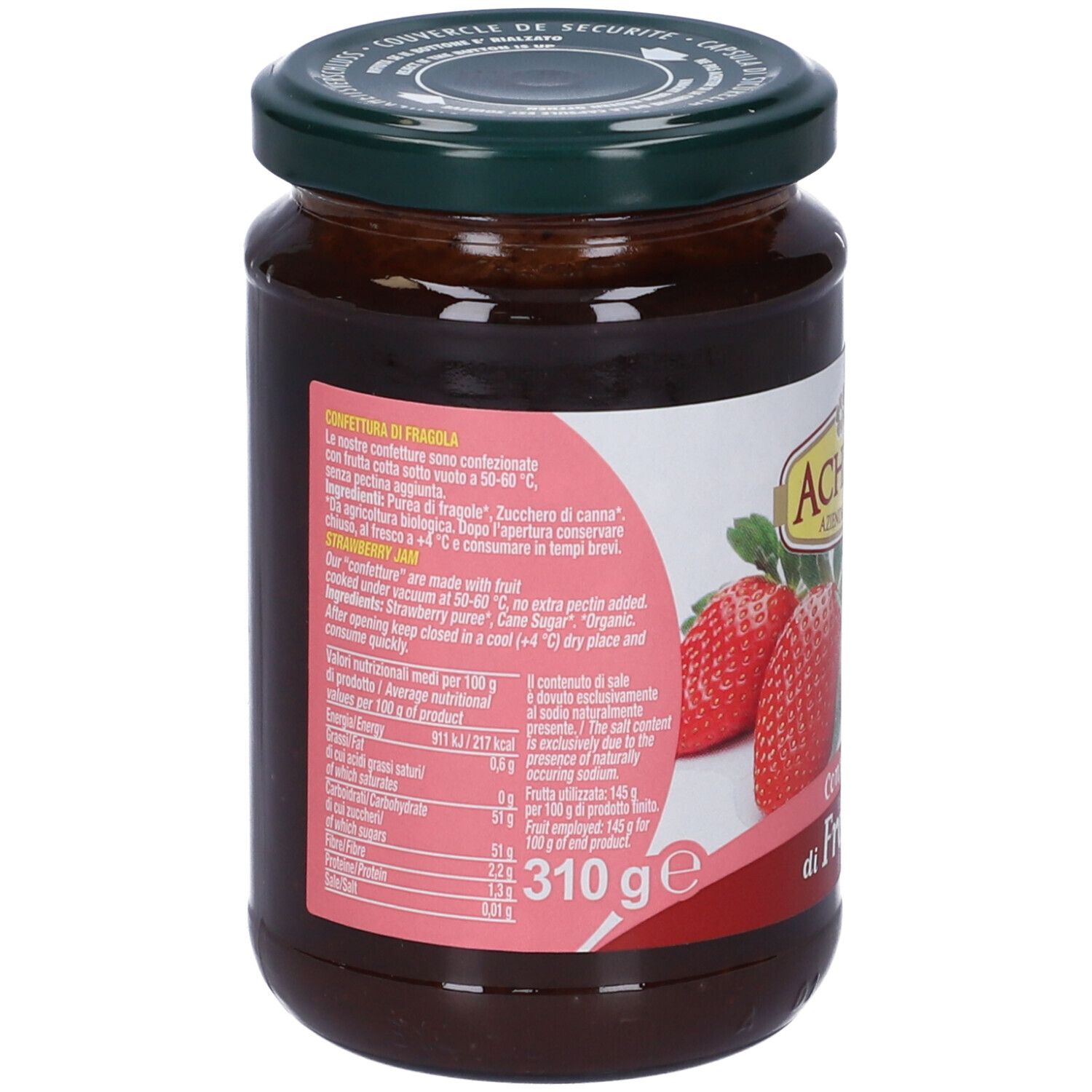 Achillea Confettura Extra Di Fragola 310 G