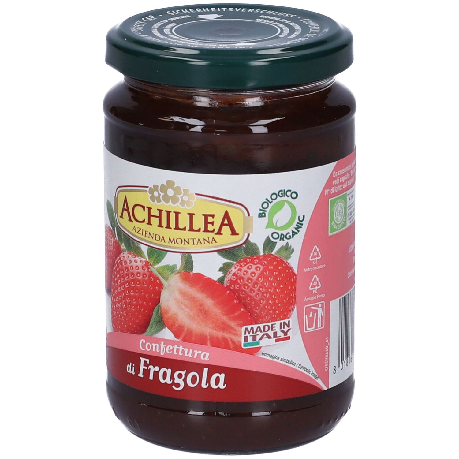 Achillea Confettura Extra Di Fragola 310 G