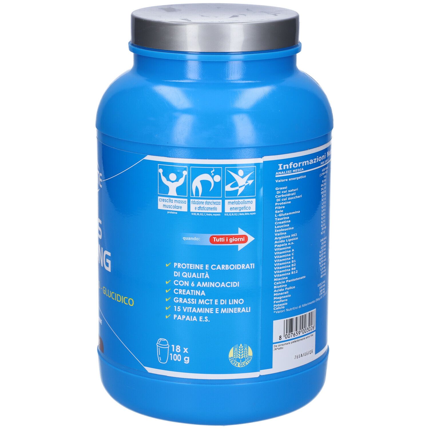 Ultimate Mass Building Cacao 1,8 Kg - risparmia il 10% con il codice: TOP10