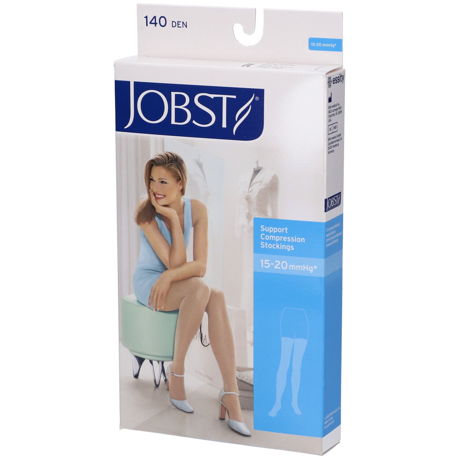 Jobst Autoreggente Velato 140D Noir Misura 5