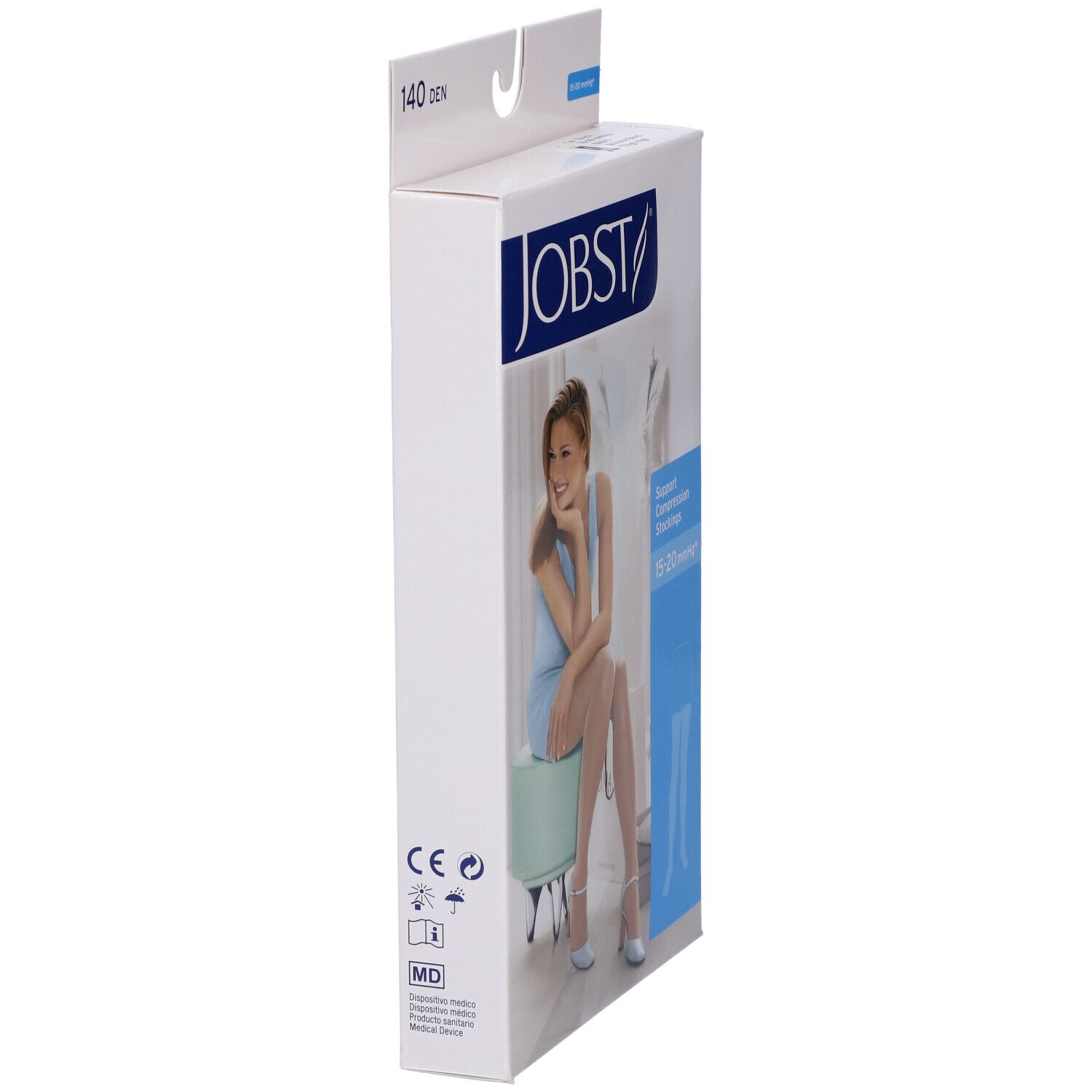 Jobst Autoreggente Velato 140D Noir Misura 5