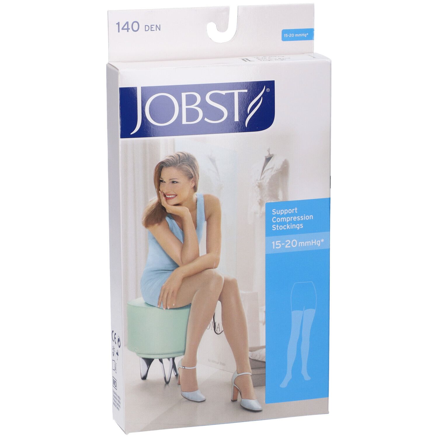 Jobst Autoreggente Velato 140D Noir Misura 5