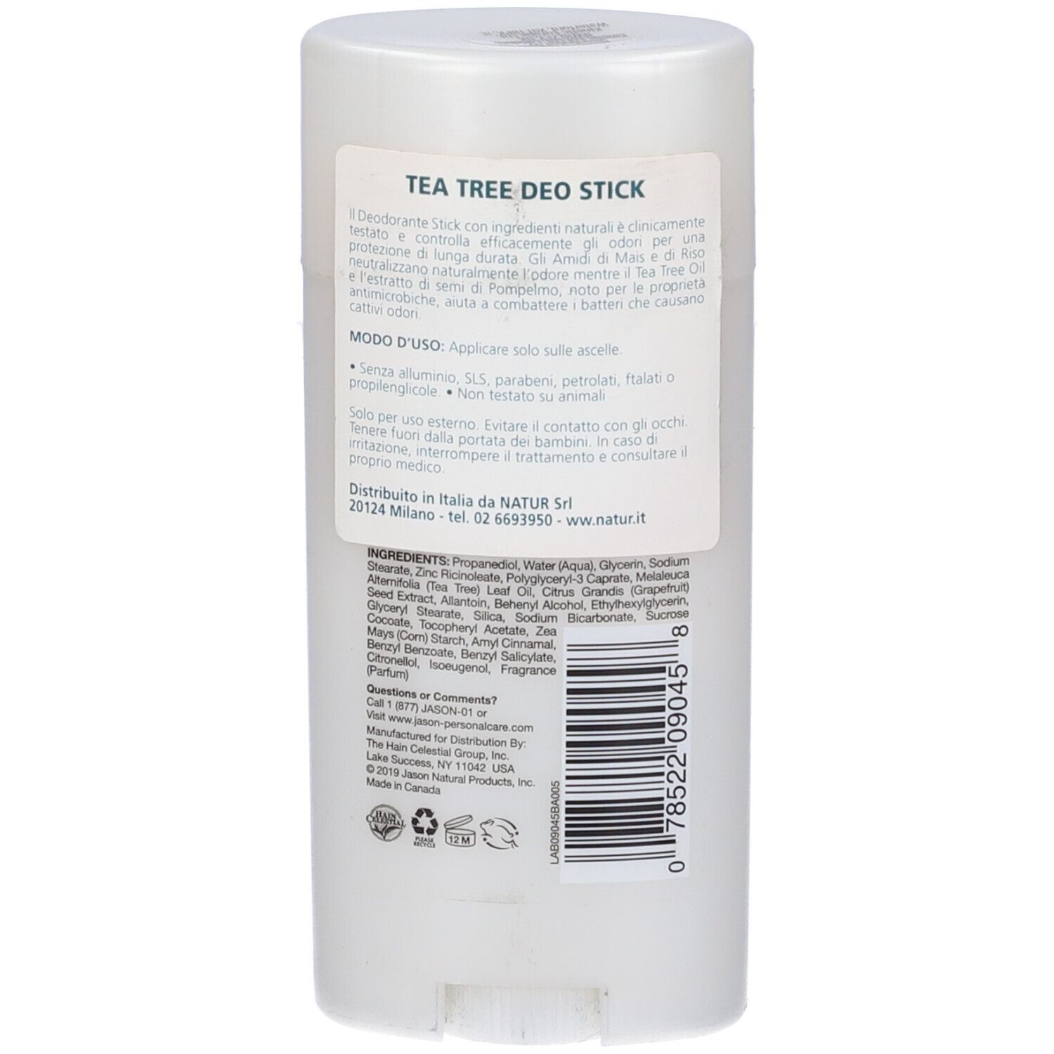 Tea Tree Deodorant Stick 75Ml