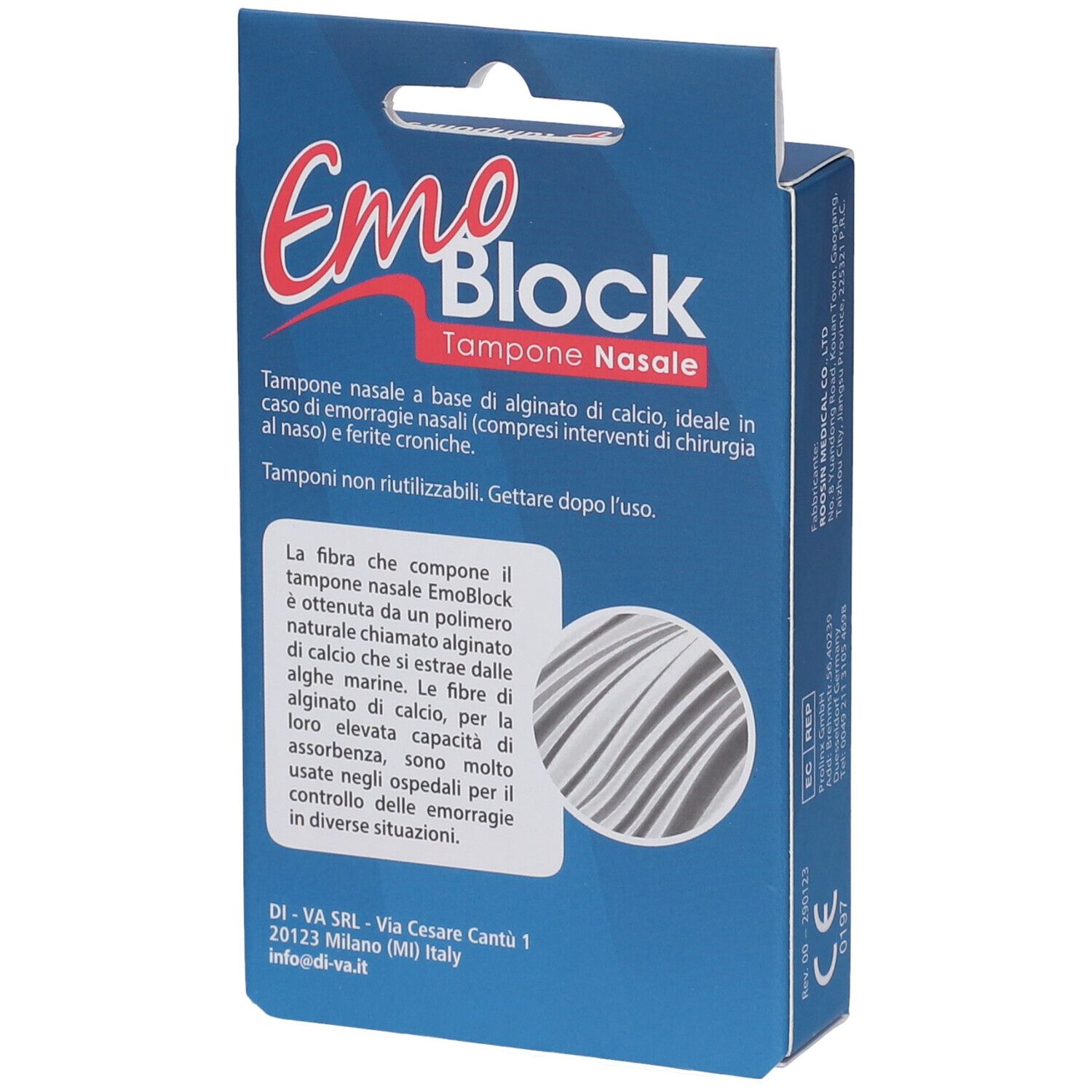 Emoblock Tampone Nasale