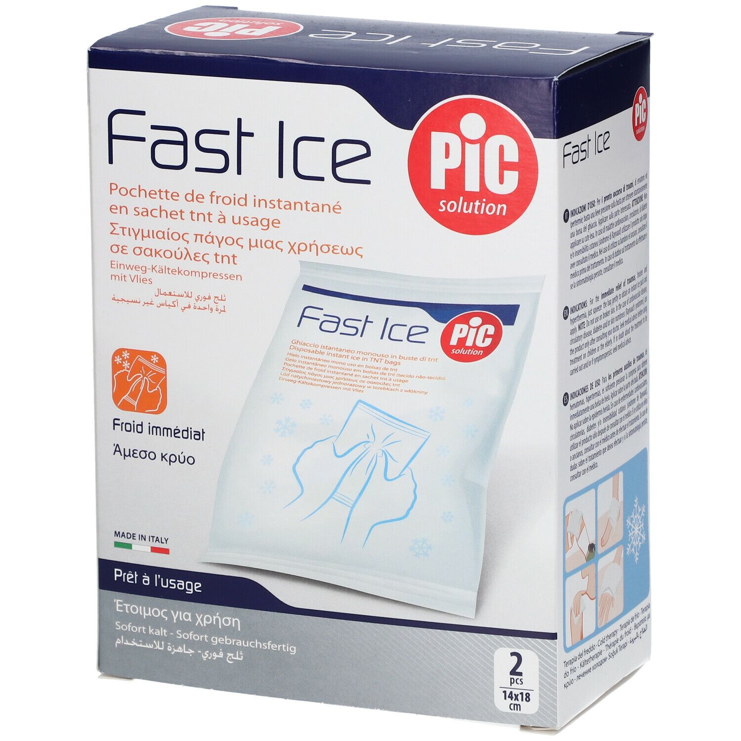 Pic Solution Fast Ice Ghiaccio Istantaneo in Busta TNT