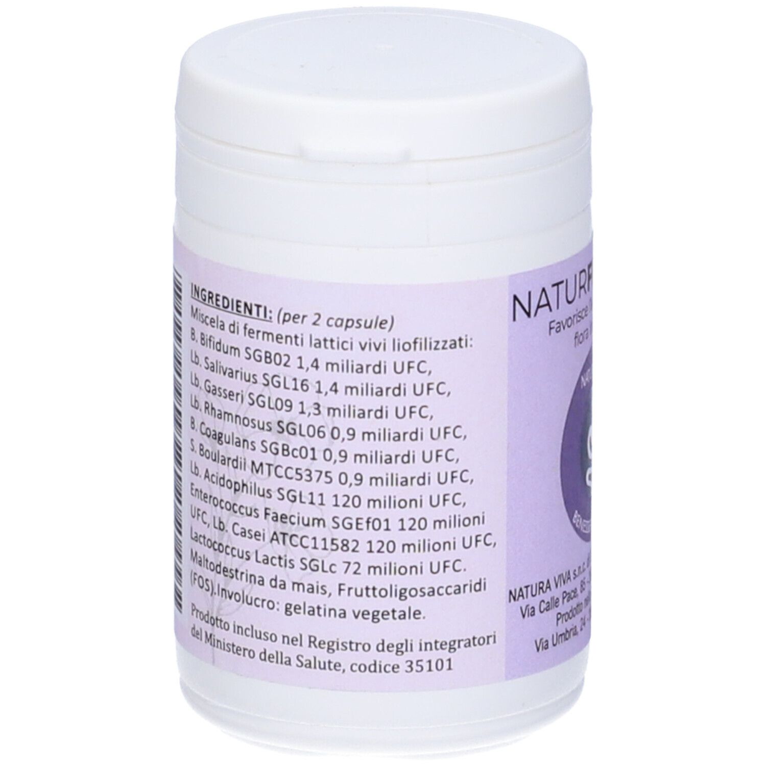 Natur Flora Piu' 30Cps