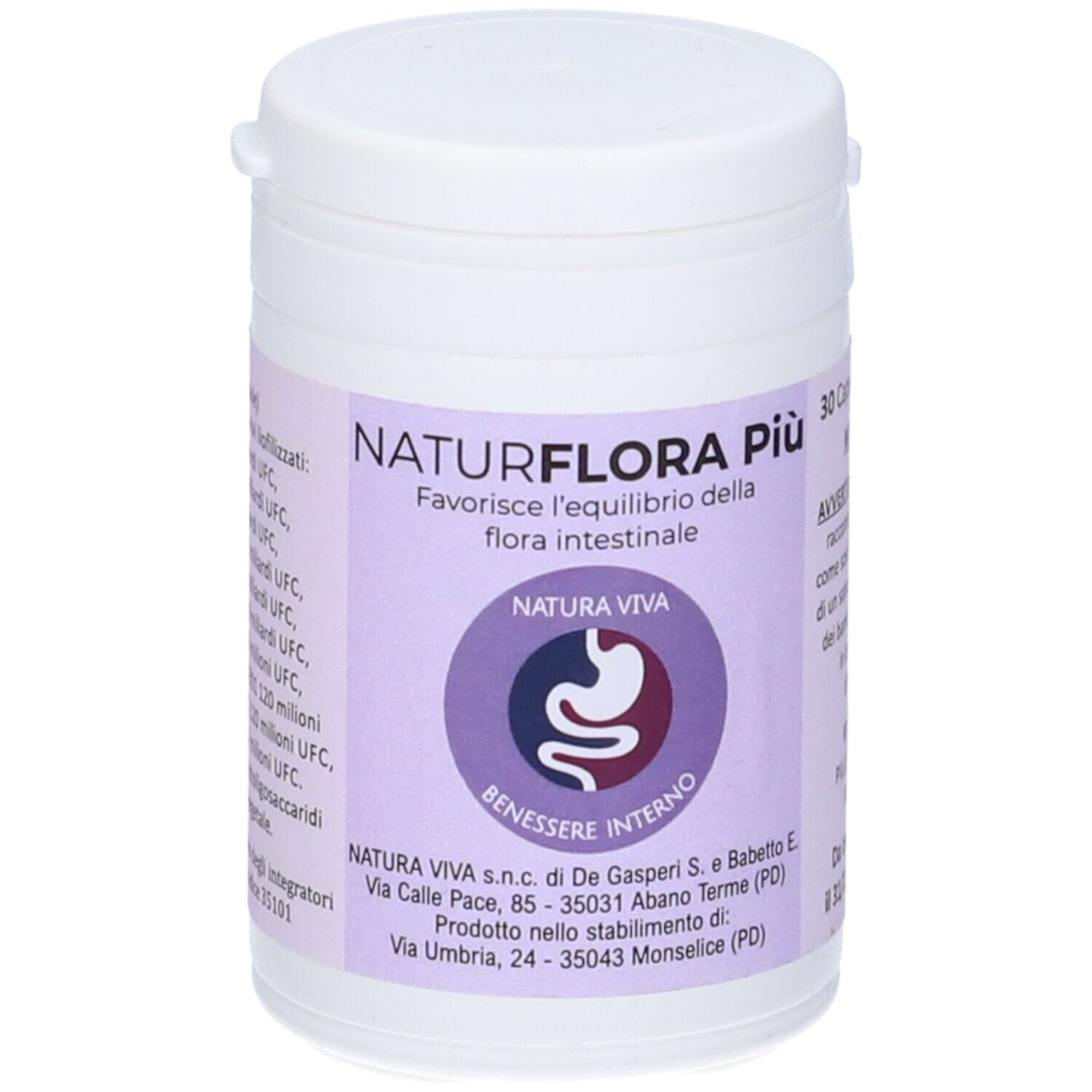 Natur Flora Piu' 30Cps