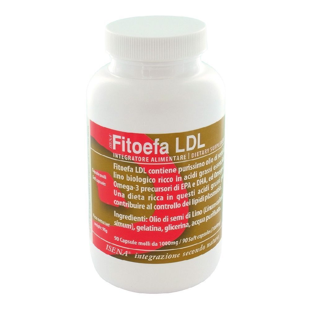 Fitoefa Ldl Olio Di Semi Di Lino Biologiorganic Flax Oil 90 Capsule