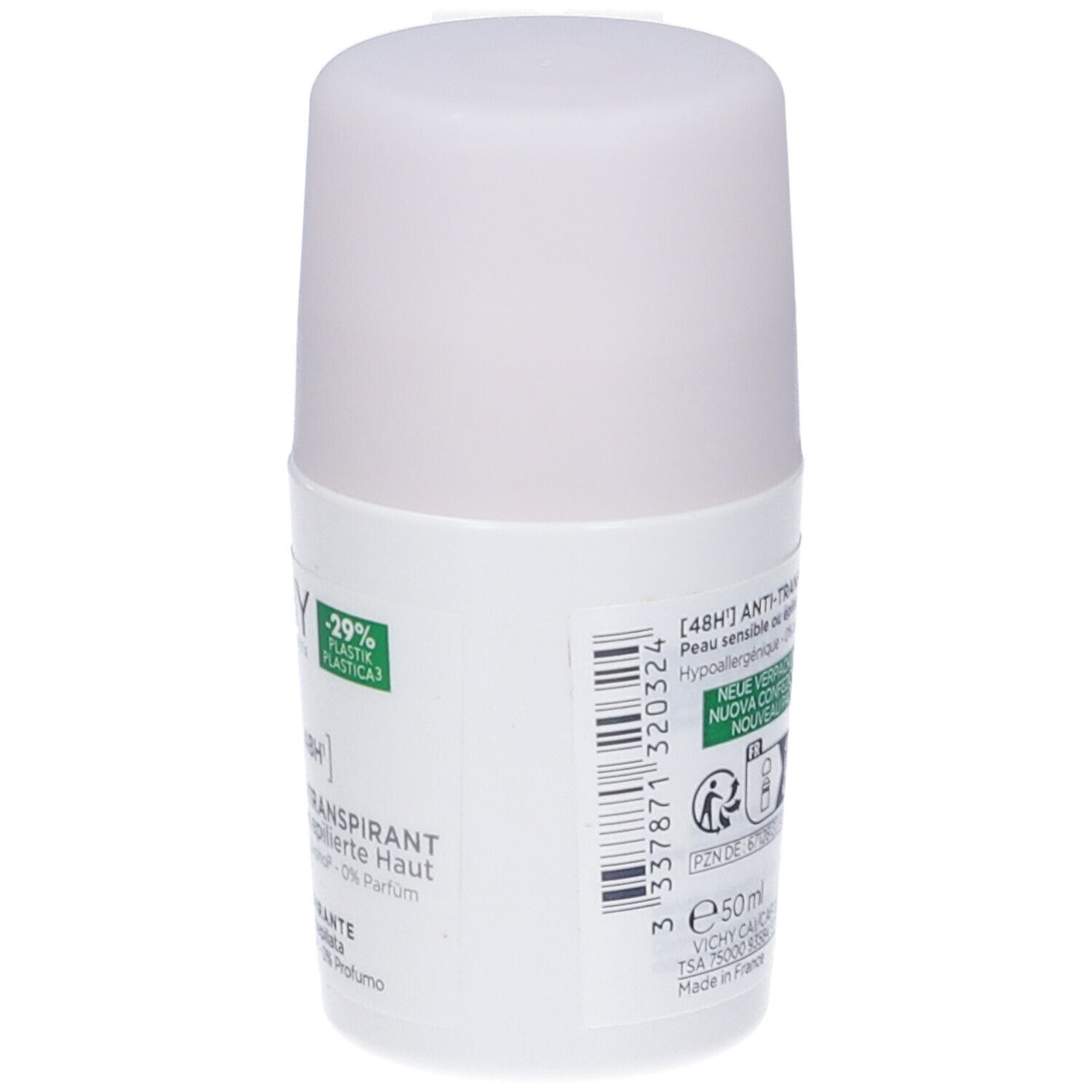 Vichy Deodorante Anti traspirante 48H Per Pelle Sensibile O Depilata 