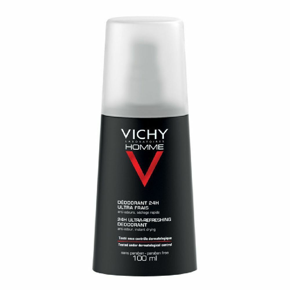 Vichy Homme Deodorante 24H ultra -fresco Spray 100 ml
