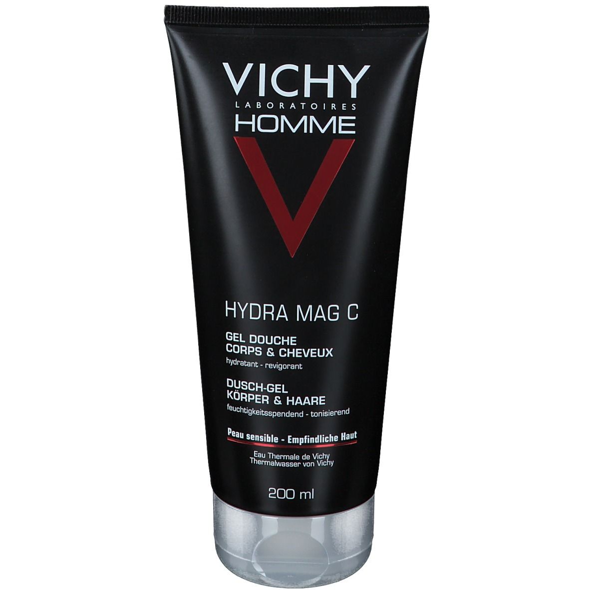 Vichy Homme Hydra Mag C Gel doccia corpo e capelli 200 ml