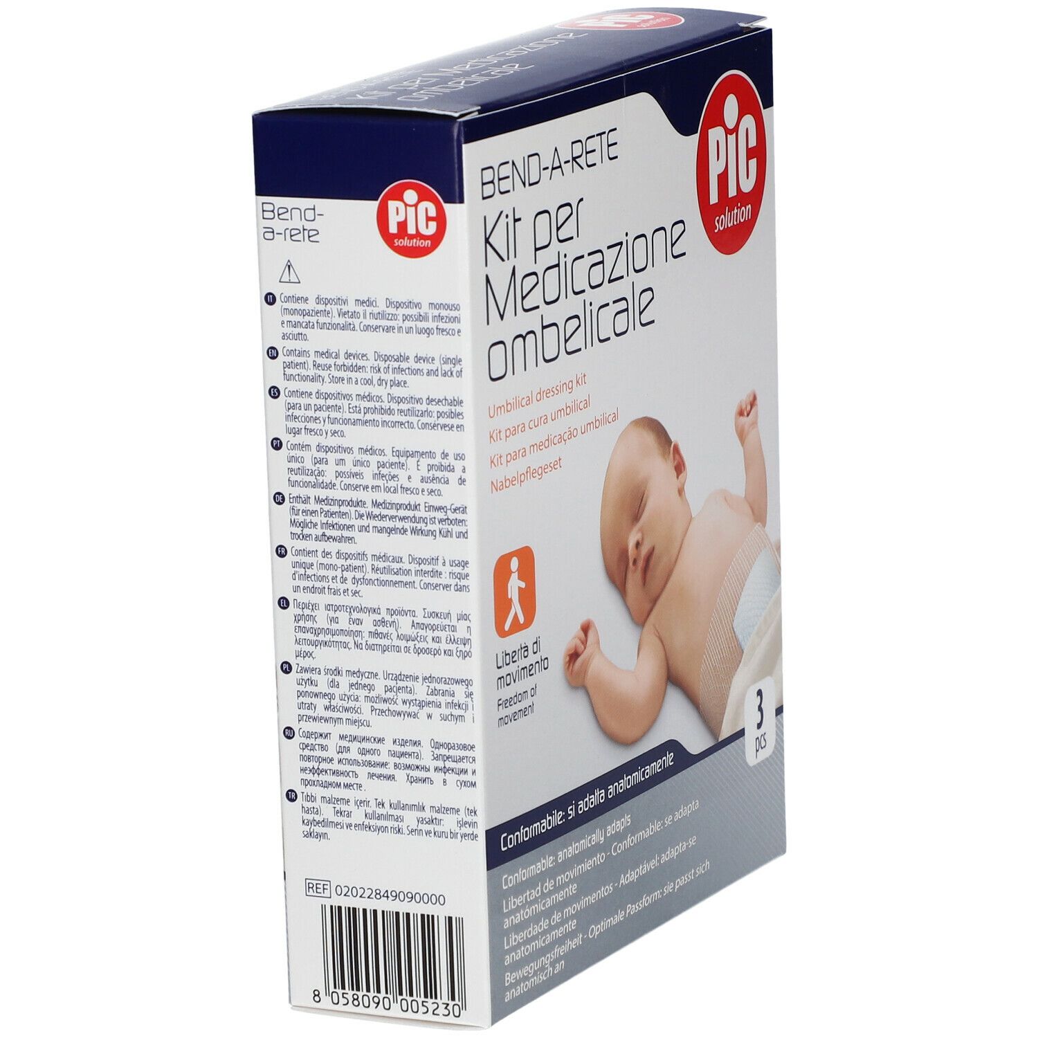 MEDIBABY – Kit medicazione ombelicale