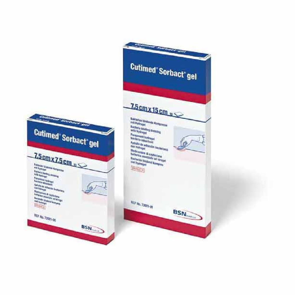 Cutimed Sorbact Idrogel 7,5x15cm
