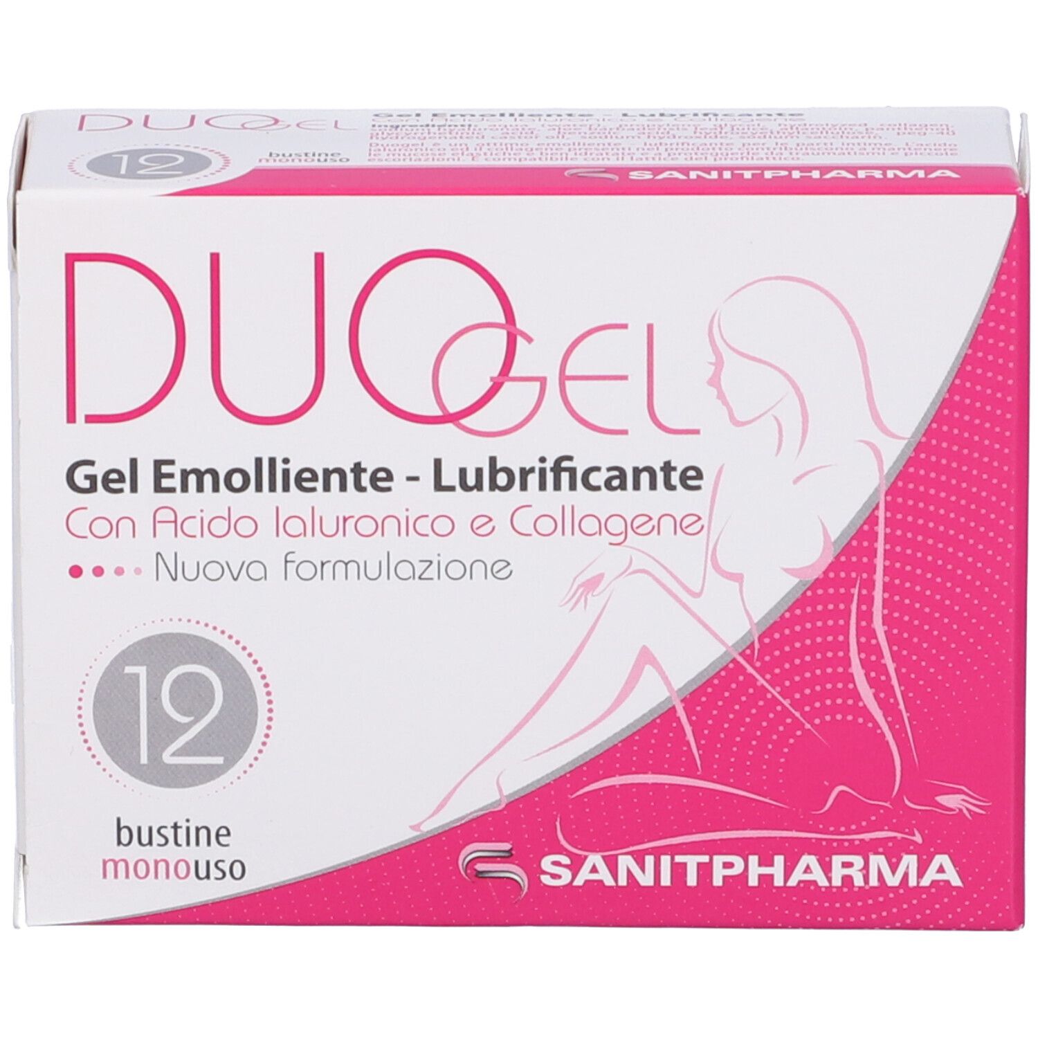 Gel Lubrificante Vaginale Ed Emolliente Ad Uso Esterno Per Zone Delicate (Capezzolo O Zona Anale) 10Buste 4Ml.