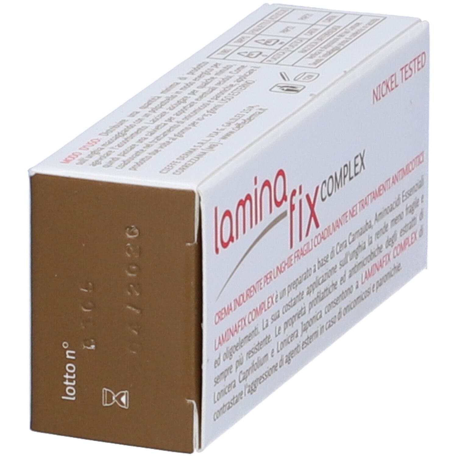 Laminafix Complex Crema Indurente Unghie Con Antimicrobico Naturale 10 Ml