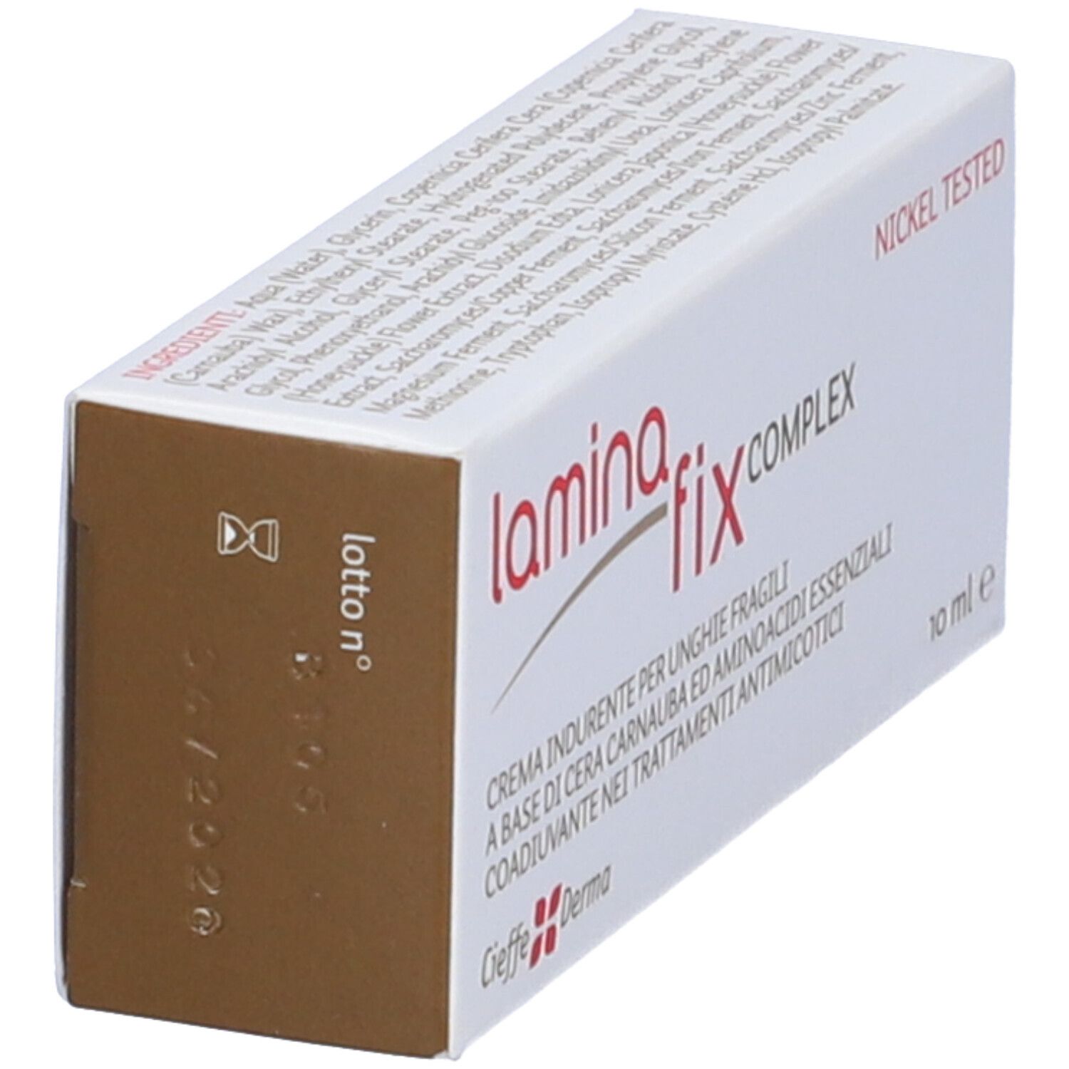 Laminafix Complex Crema Indurente Unghie Con Antimicrobico Naturale 10 Ml