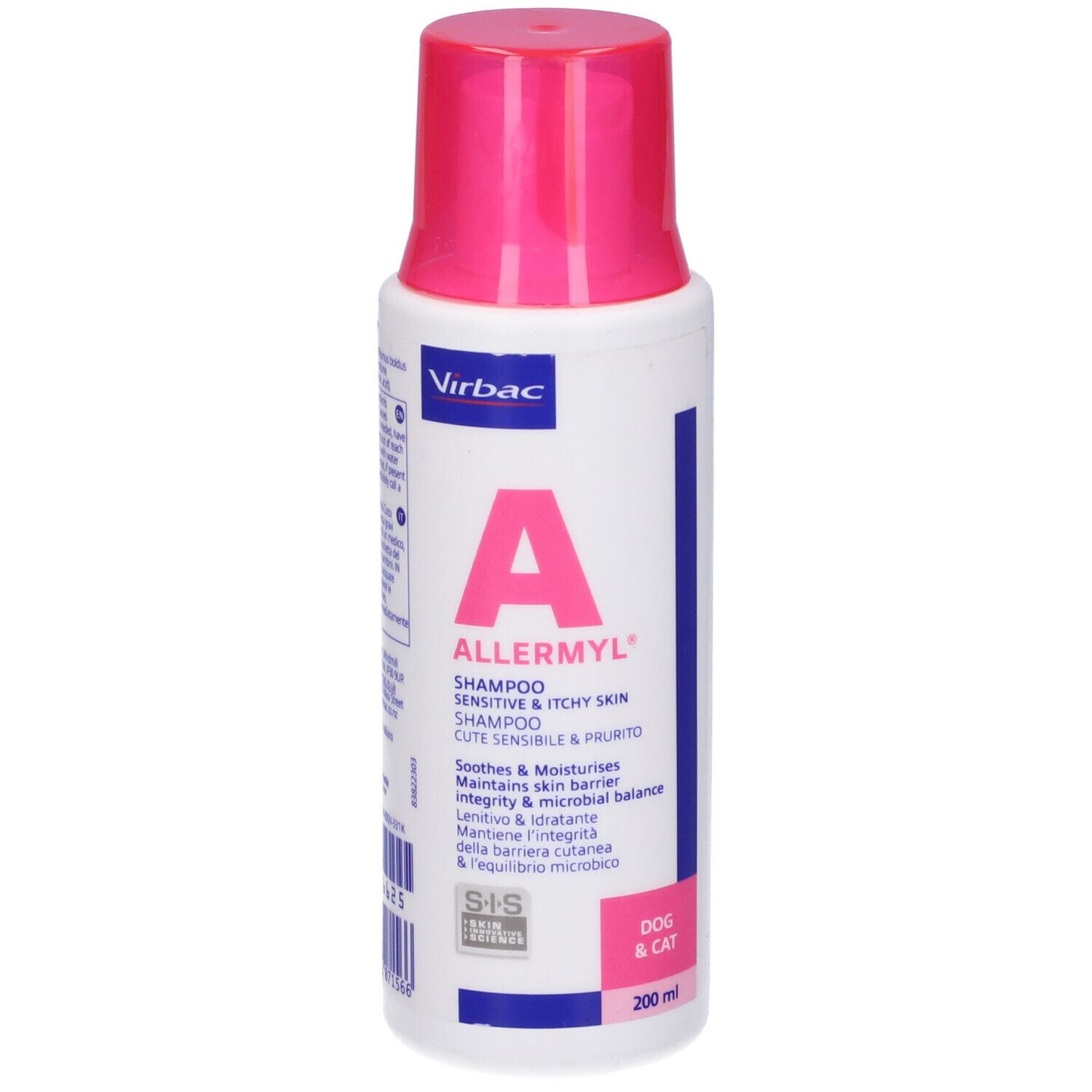 Allermyl Shampoo Per Cute Sensibile E Prurito Cane E Gatto 200 Ml