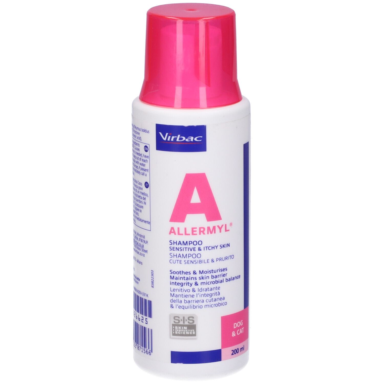 Allermyl Shampoo Per Cute Sensibile E Prurito Cane E Gatto 200 Ml