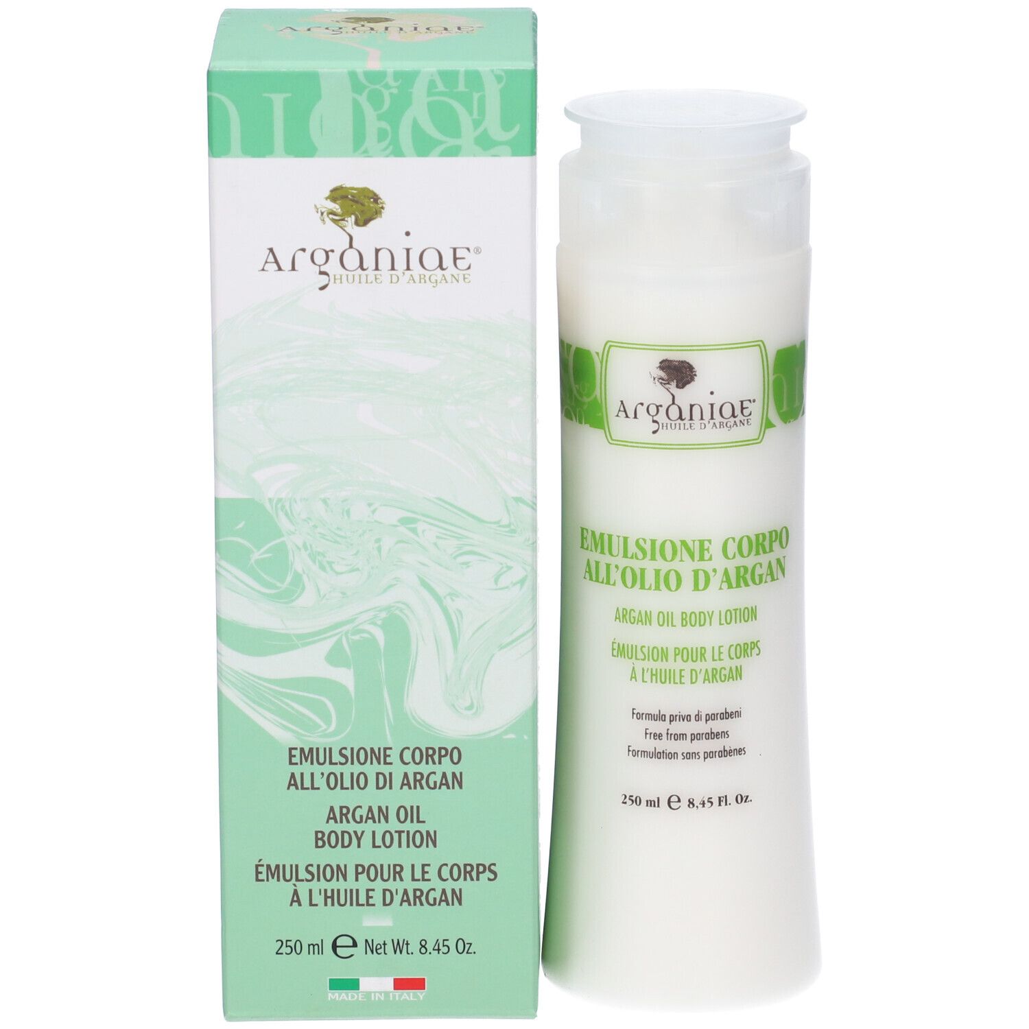 Emulsione Corpo A Base Di Olio D'argan