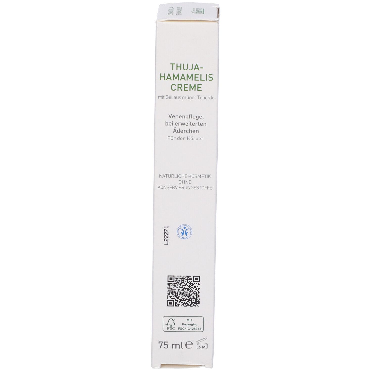 Crema Thuja E Hamamelis 75 Ml
