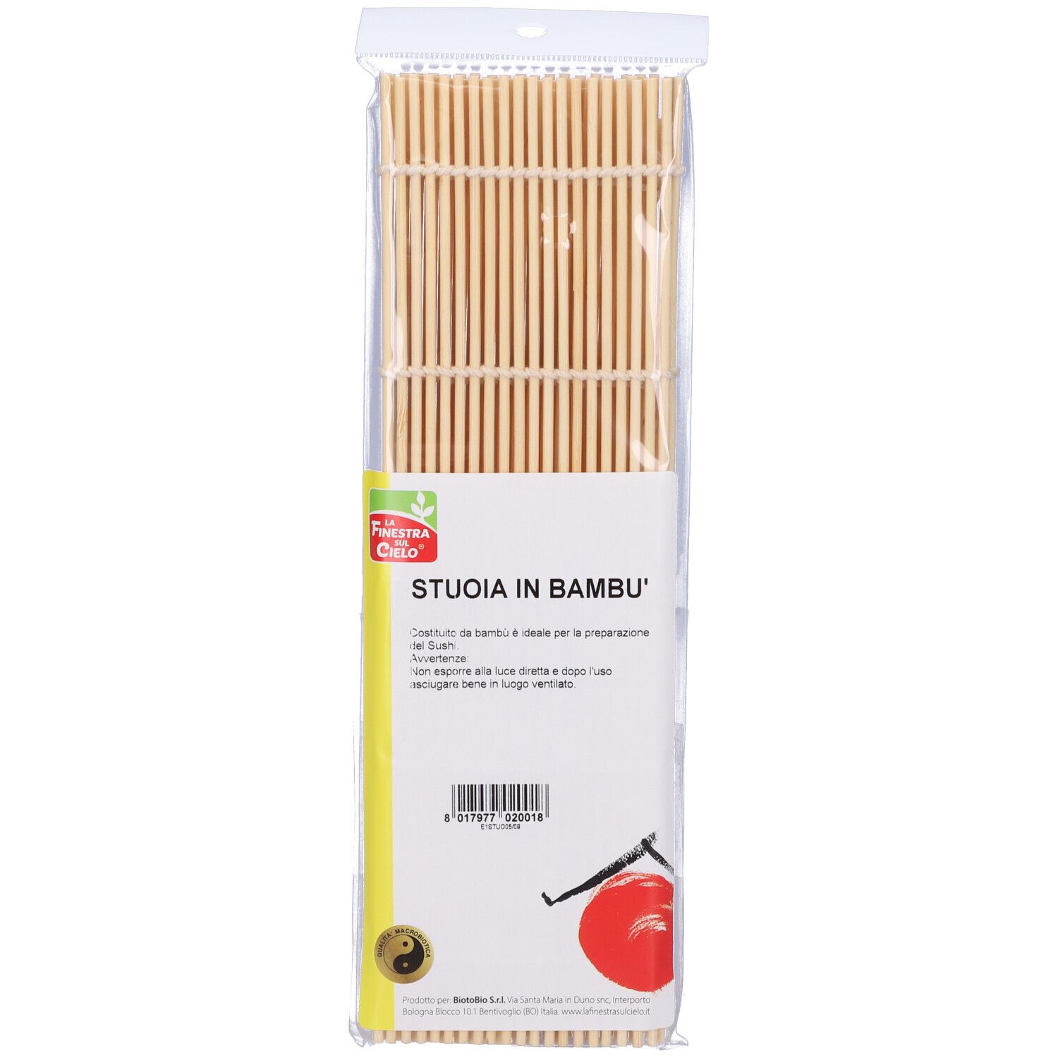 Stuoia in Bambu per Sushi