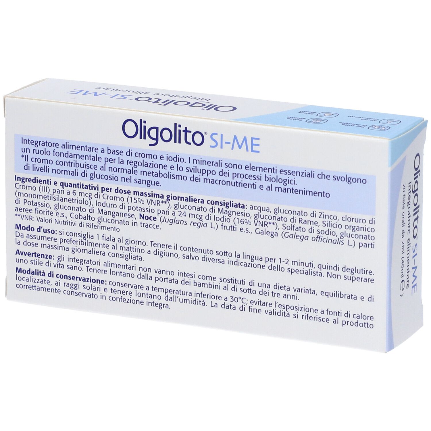Oligolito Si Me 20 Fiale Da 2 Ml
