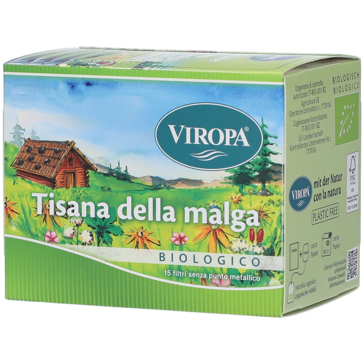 Viropa Tisana Malga Bio 15 Bustine