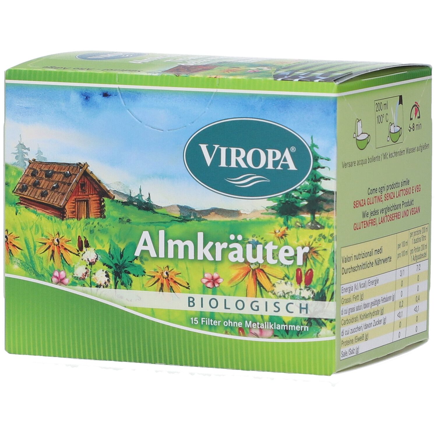 Viropa Tisana Malga Bio 15 Bustine