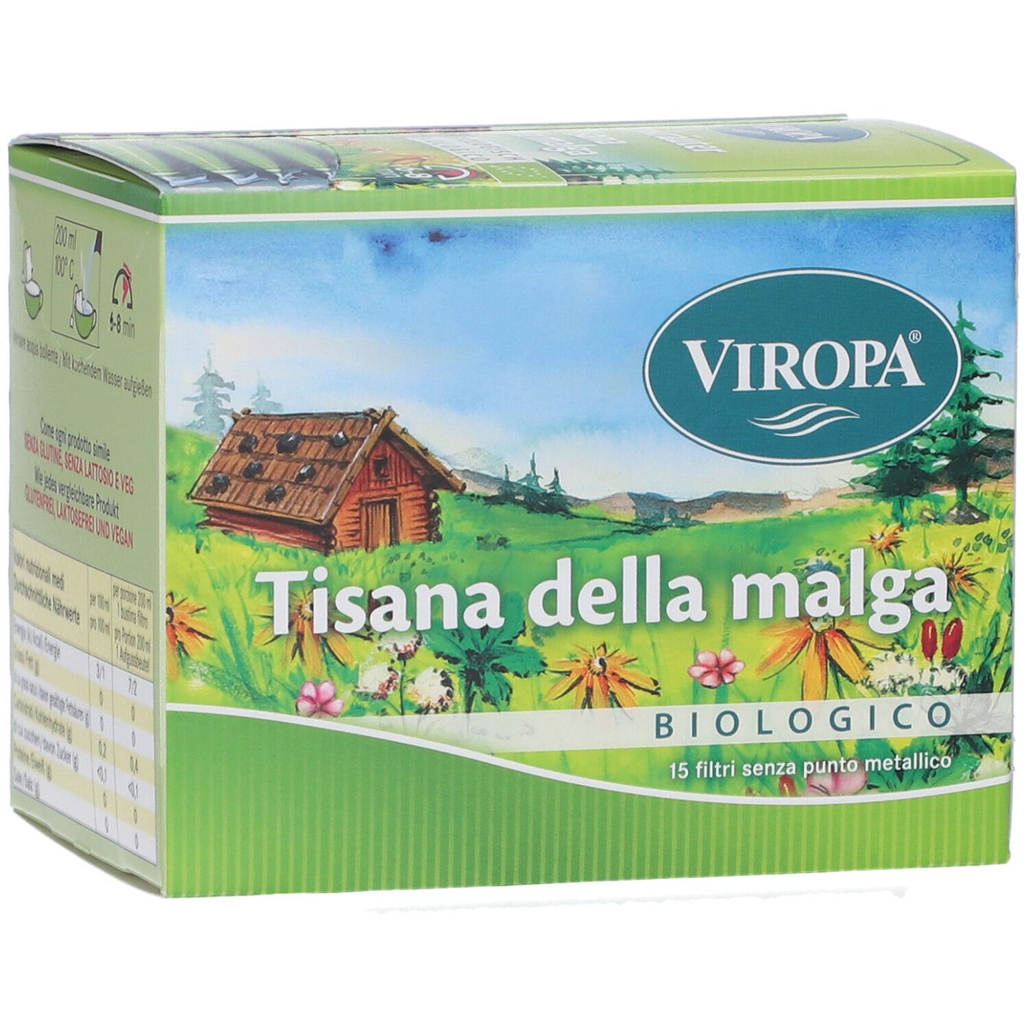 Viropa Tisana Malga Bio 15 Bustine