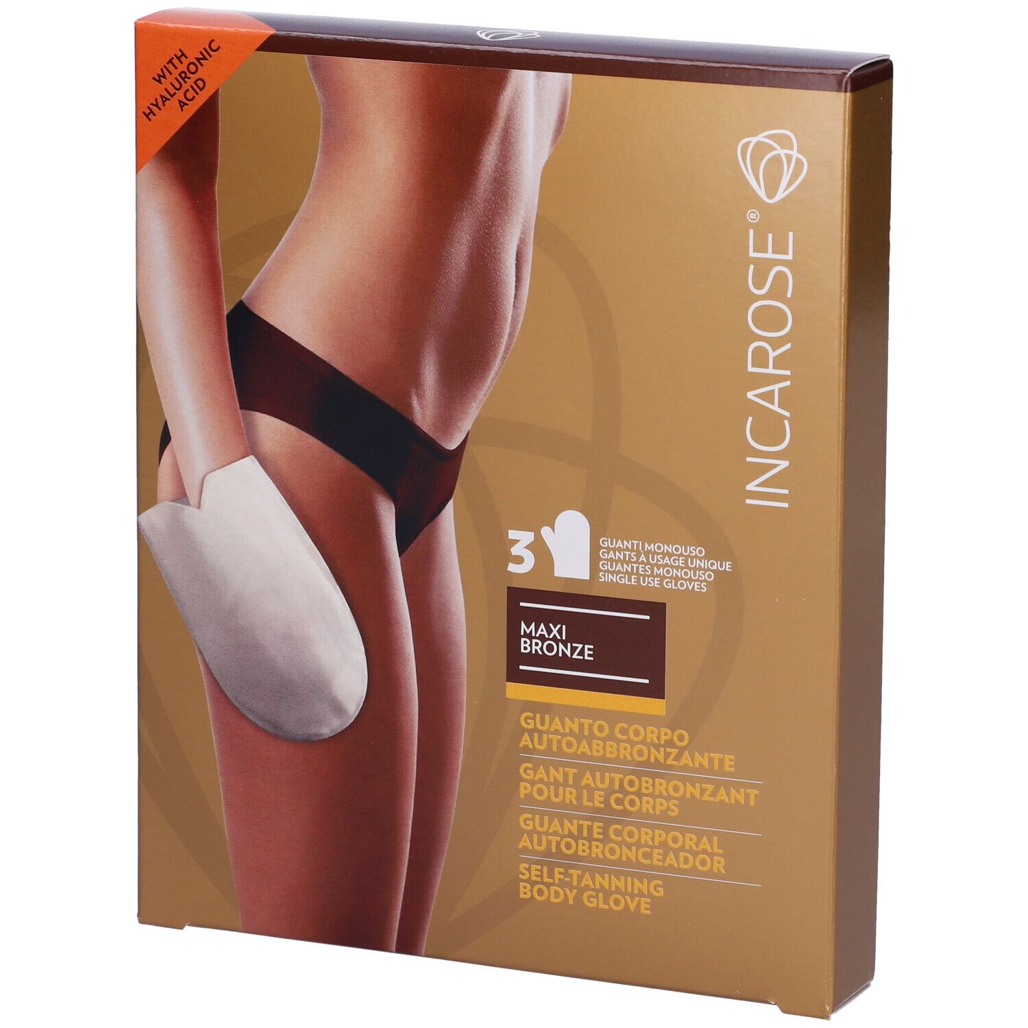 INCAROSE® Maxi Bronze Guanto Corpo