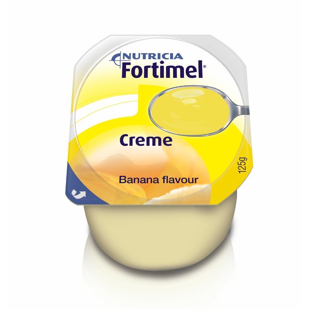 Fortimel Creme Banana 125 G 4 Pezzi