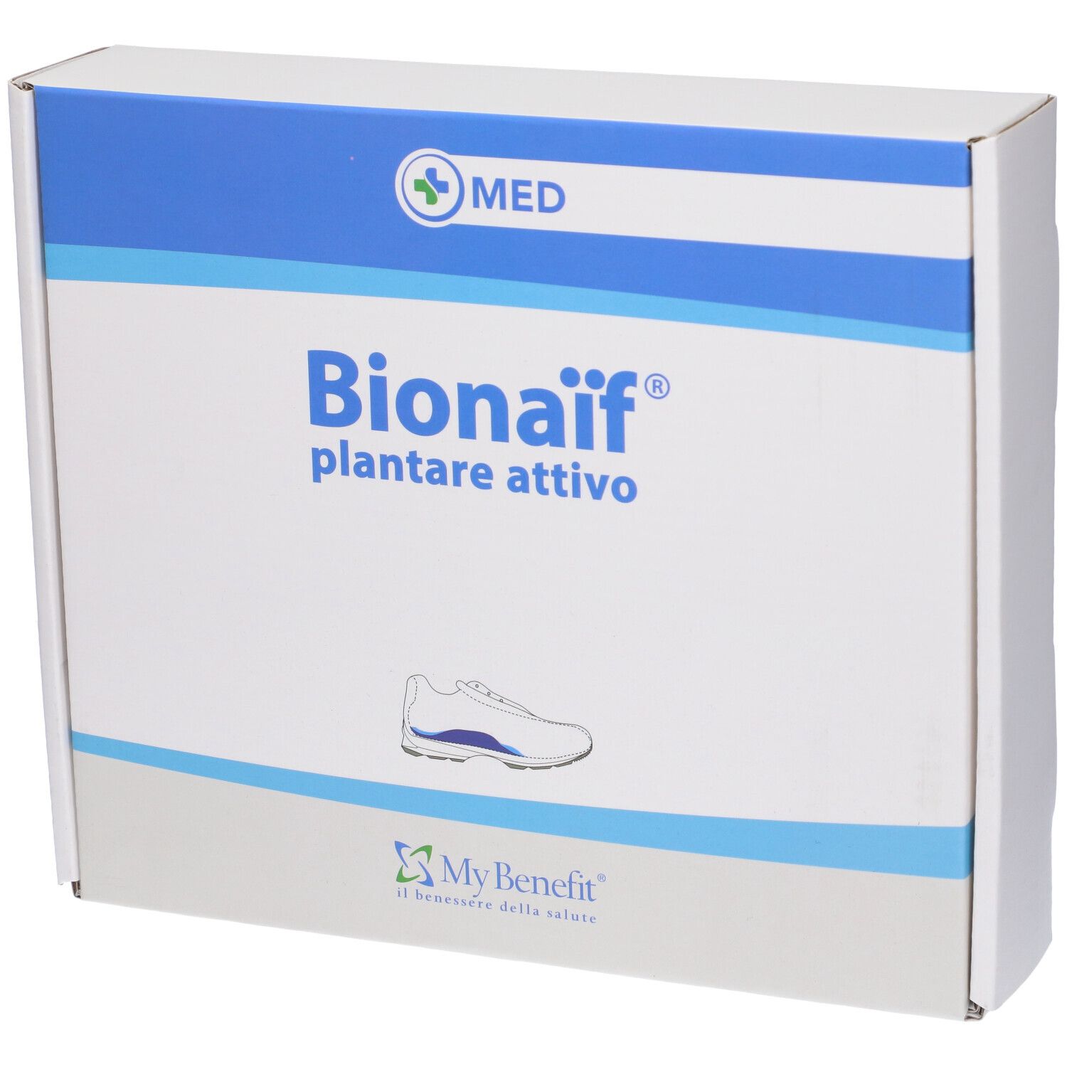 Plantare Attivo Preformato Bionaif Blu Misura Piccola 2 Pezzi