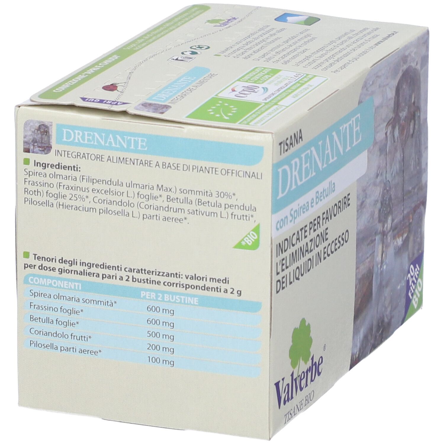 Tisana Drenante 20G 20 g