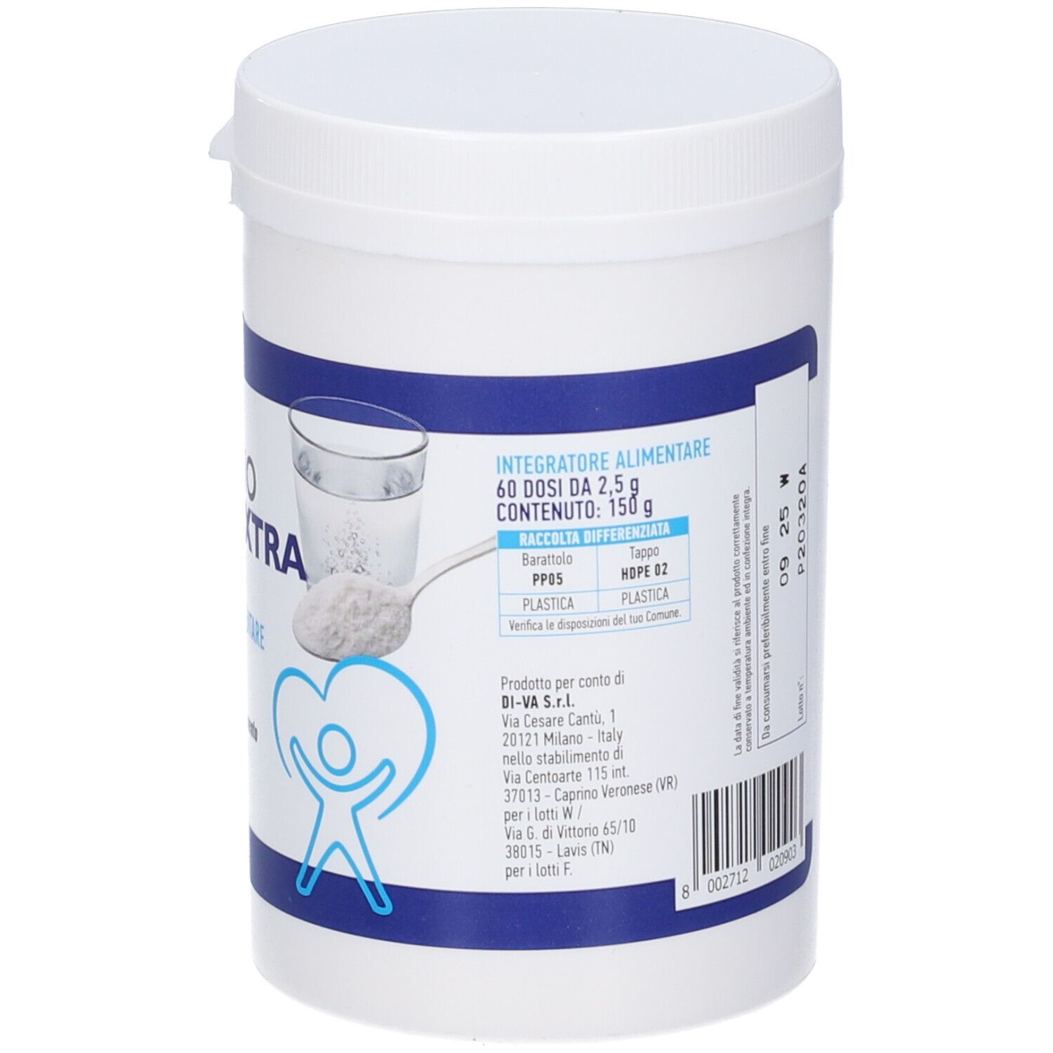 Dpiu' Natura Magnesio Super Ex Pure 150 G