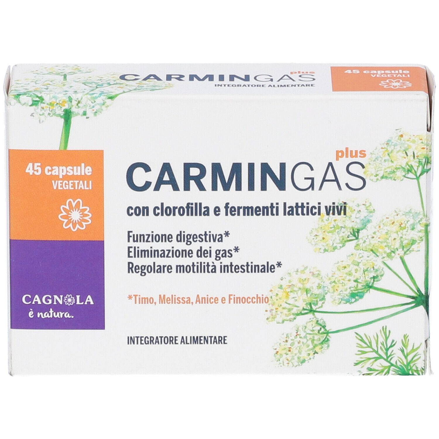 Carmin Gas Plus 45 Capsule