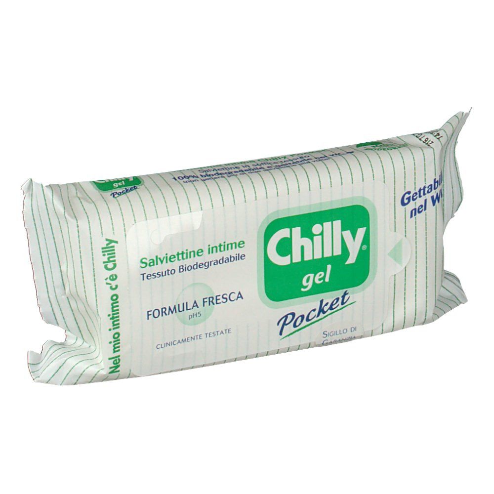 CHILLY SALVIETTINE INTIME FRESCHEZZA NATURALE 12PZ