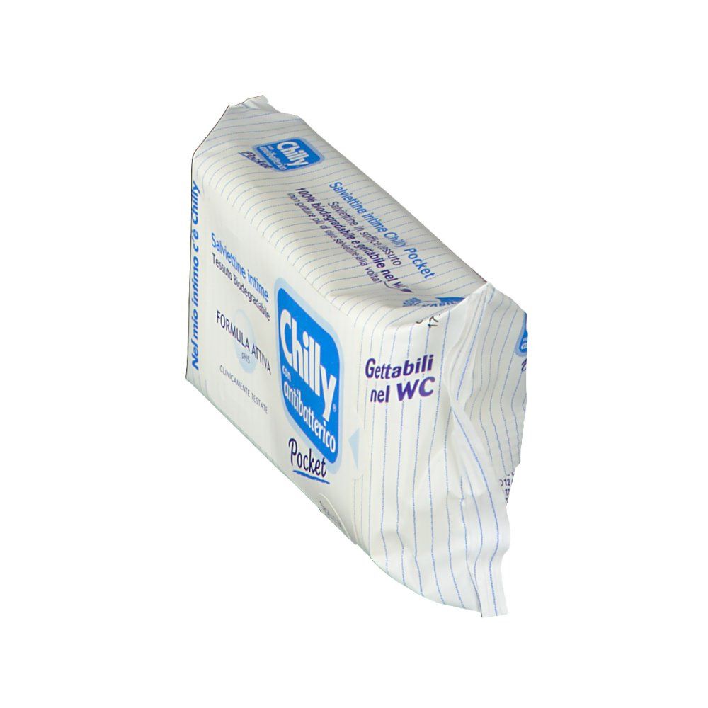 Chilly® Salviettine intime con antibatterico Pocket