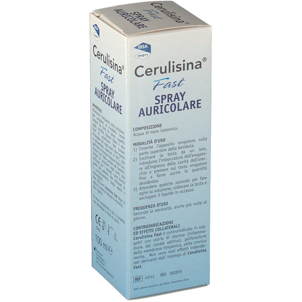 Cerulisina® Fast Spray Auricolare con Getto nebulizzato