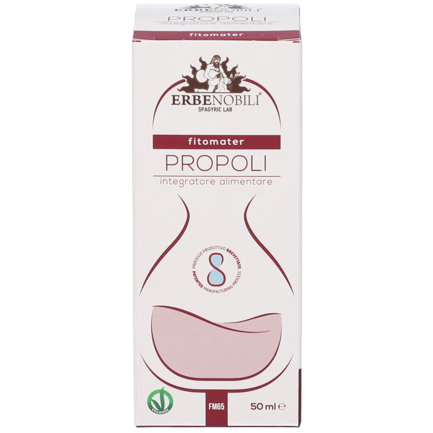 Confezione con 'Fitomater Propoli', 'Erbenobili', 50ml.