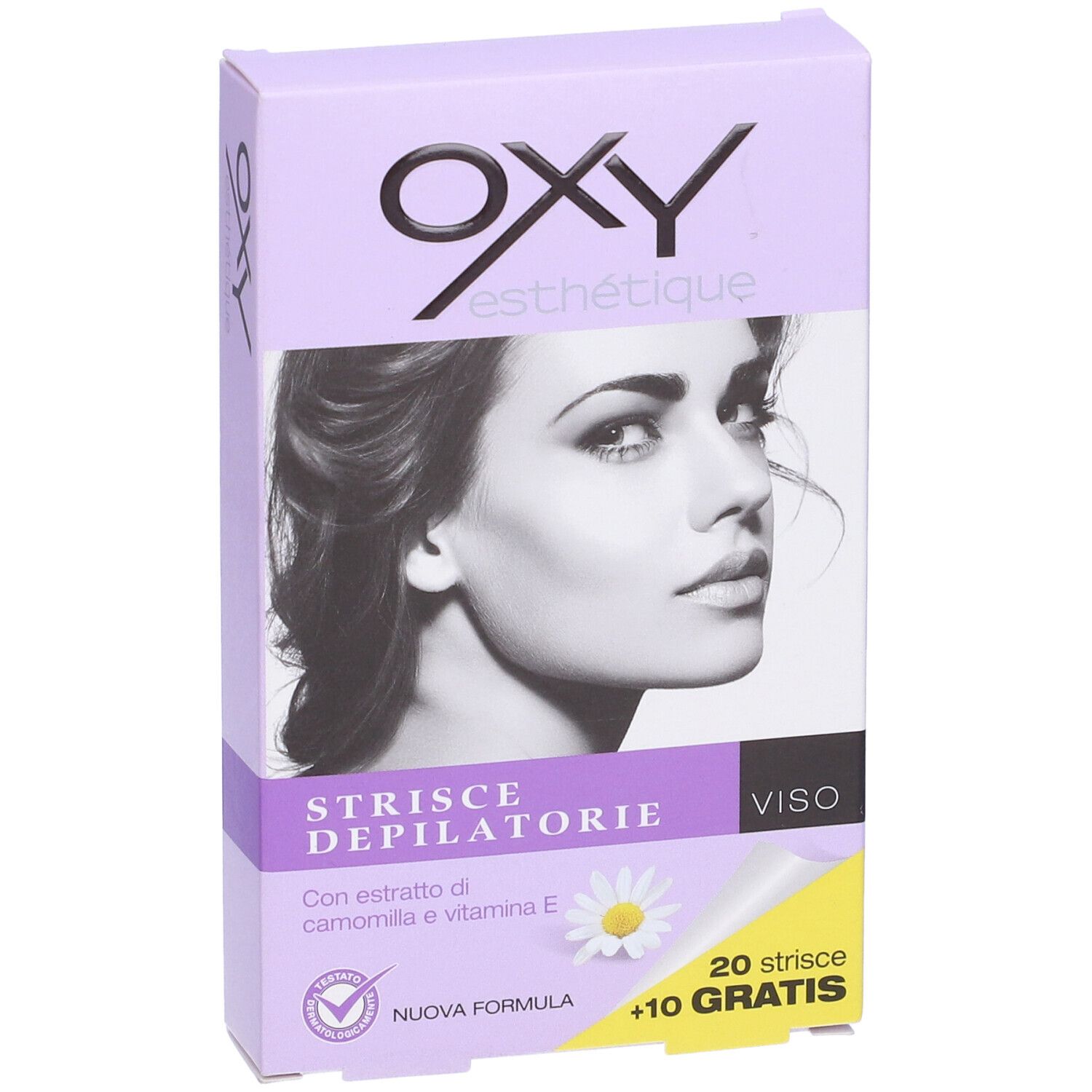 Oxy Strisce Depil Viso 20Pz