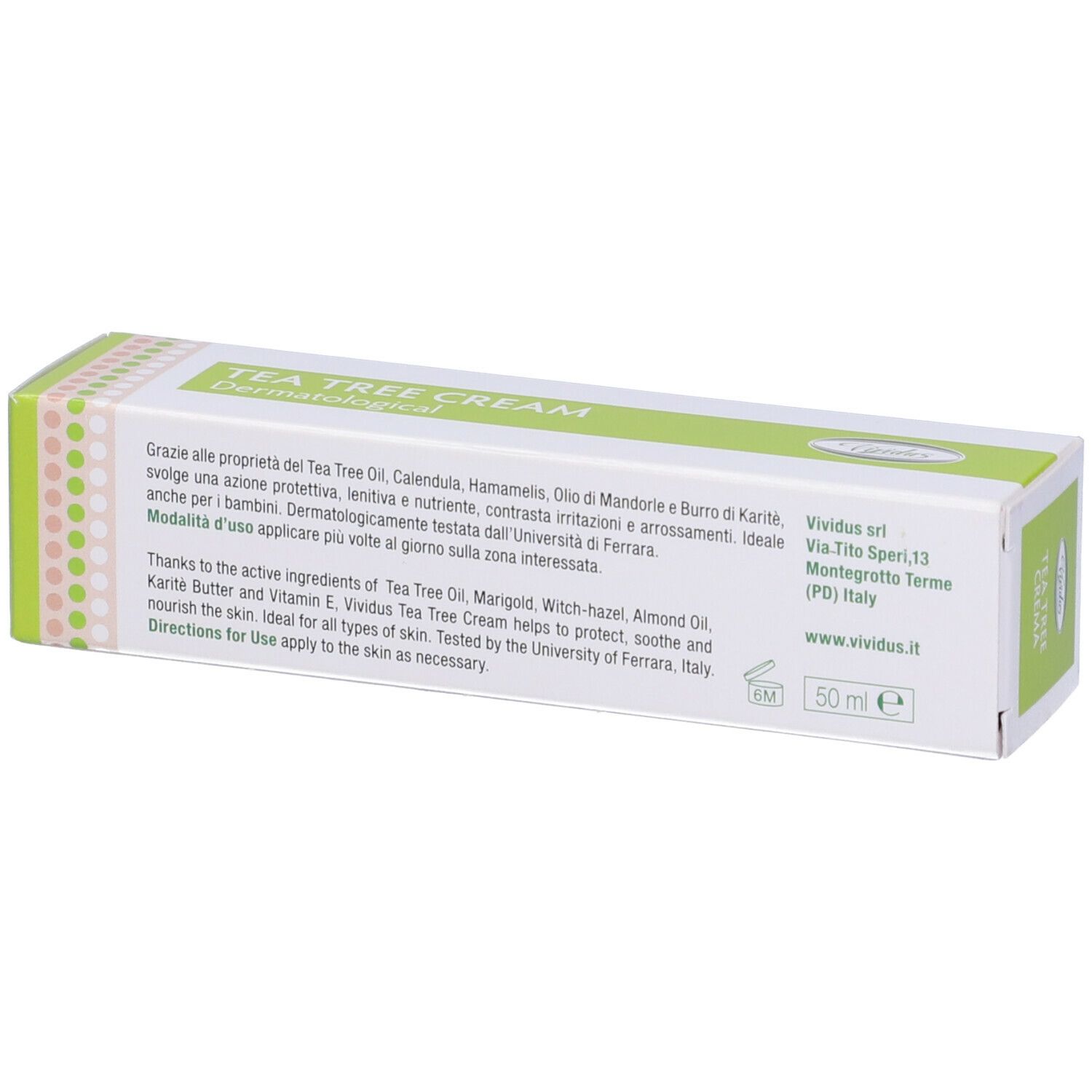 Tea Tree Crema Dermatologica