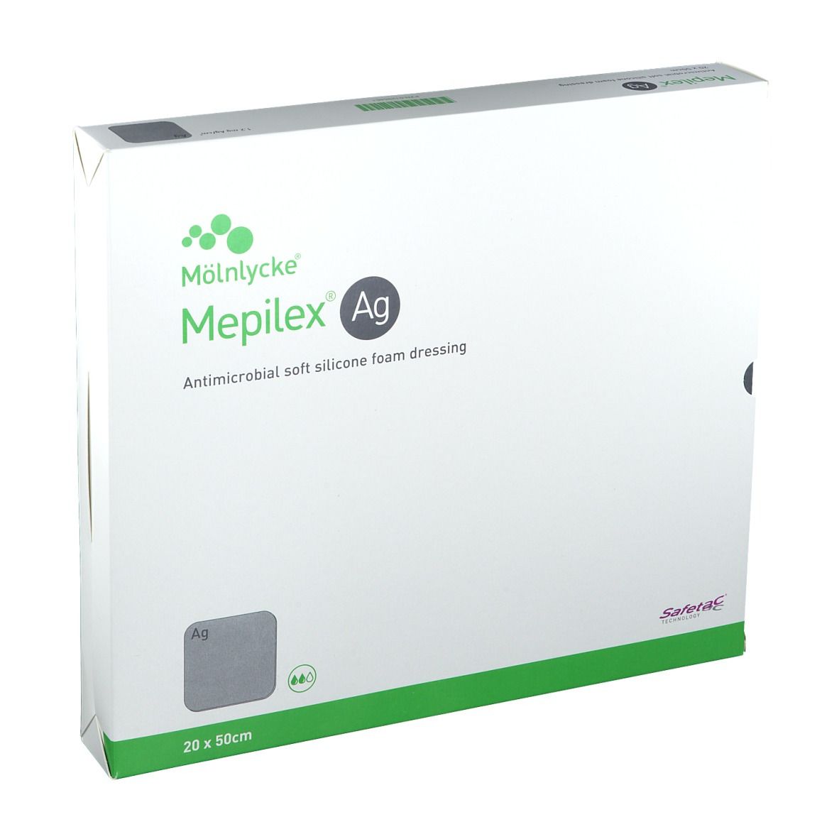Mepilex® Ag 20 x 50cm