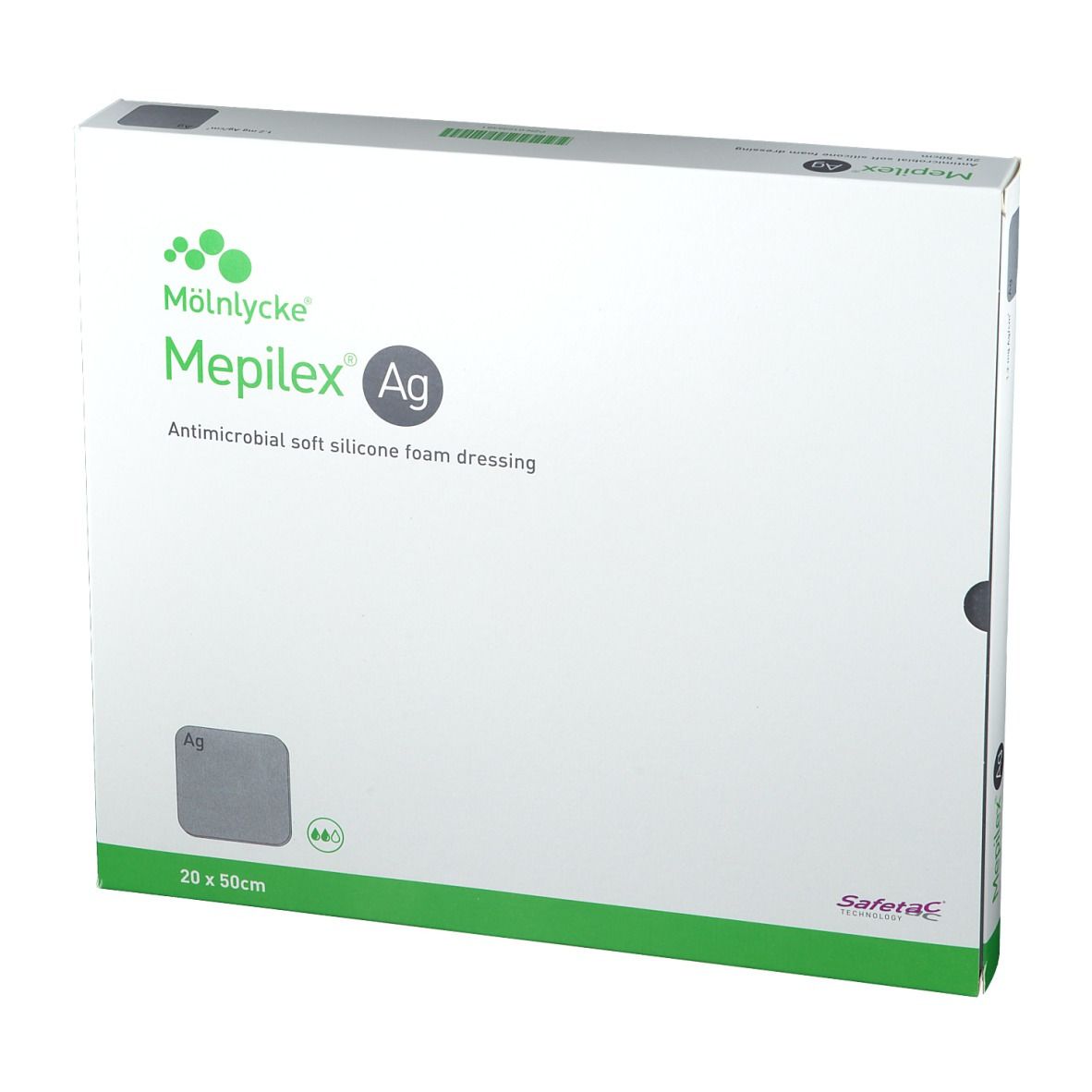 Mepilex® Ag 20 x 50cm