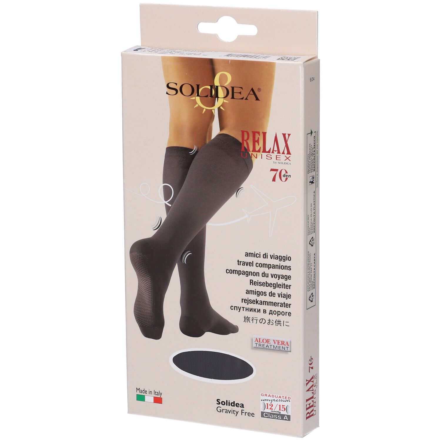Relax Unisex 70 Gambaletto Antracite 3L