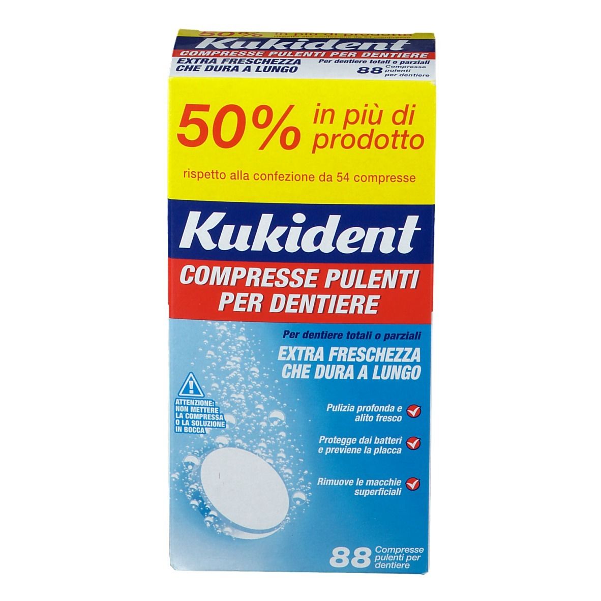Kukident Compresse Pulenti Per Dentiere