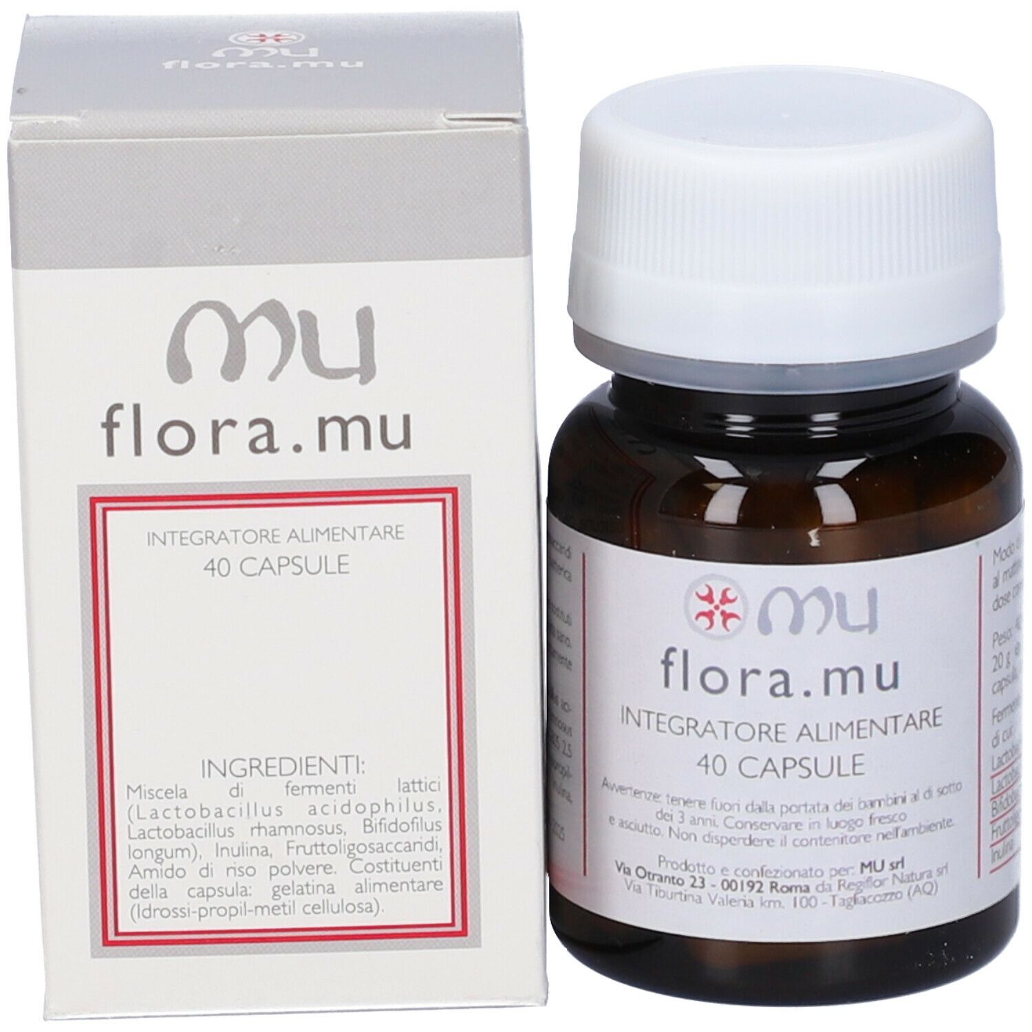Flora Mu 40 Capsule